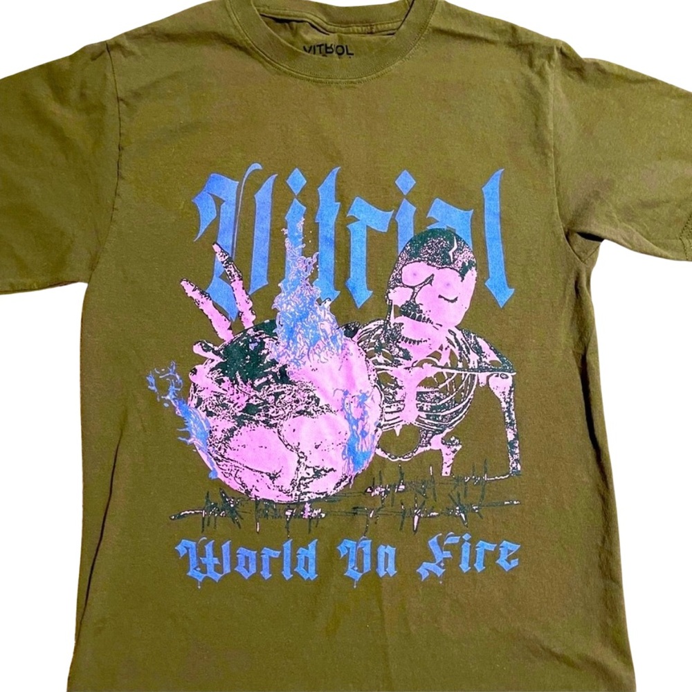 ZUMIEZ Vitriol ‘World on Fire’ Tee
